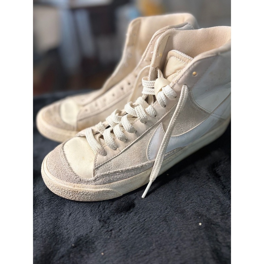 Nike Blazer Mid 77 Sail White High Top Sneakers DQ6084-100 Mens 6Y Womens 7.5